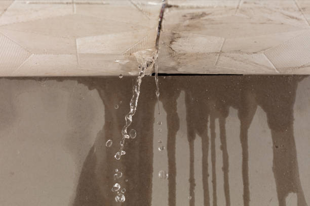 Professional Burst Pipe Cleanup technician working in Glendora, NJ